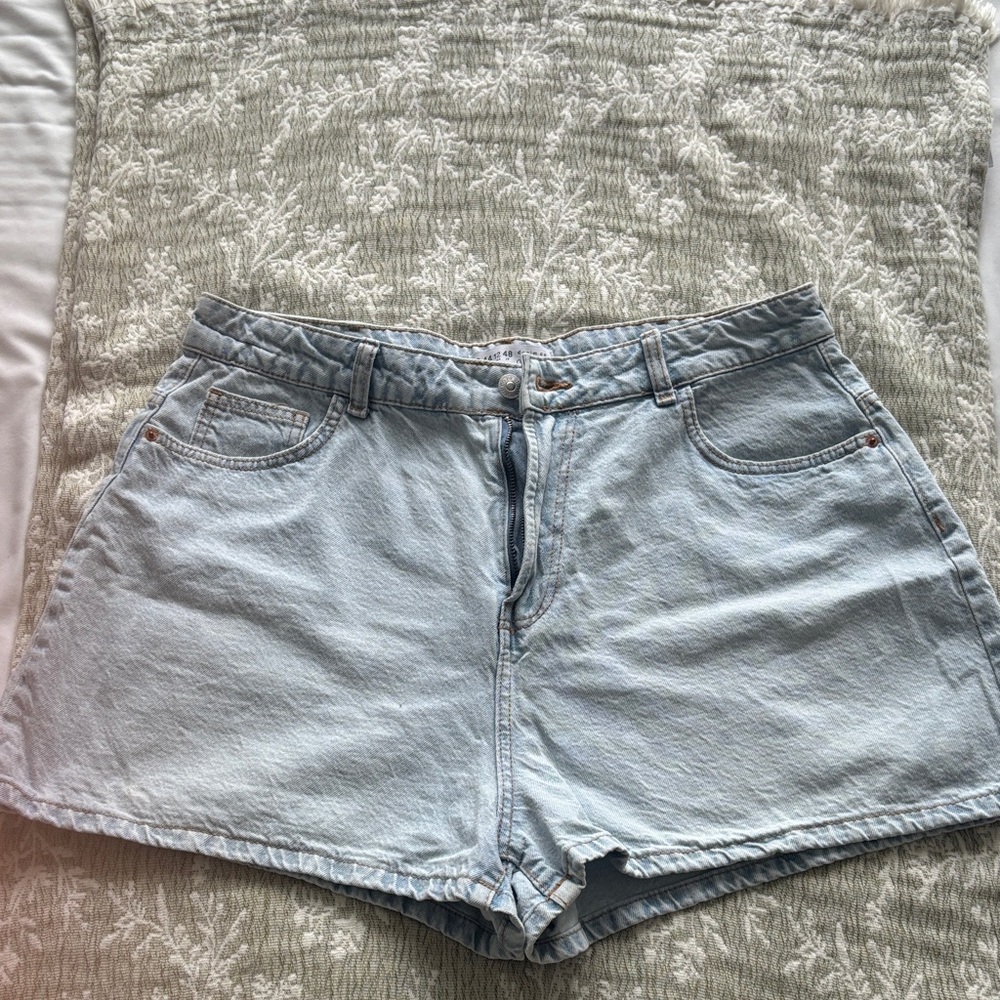 Primark Light Blue Denim Jean Shorts
